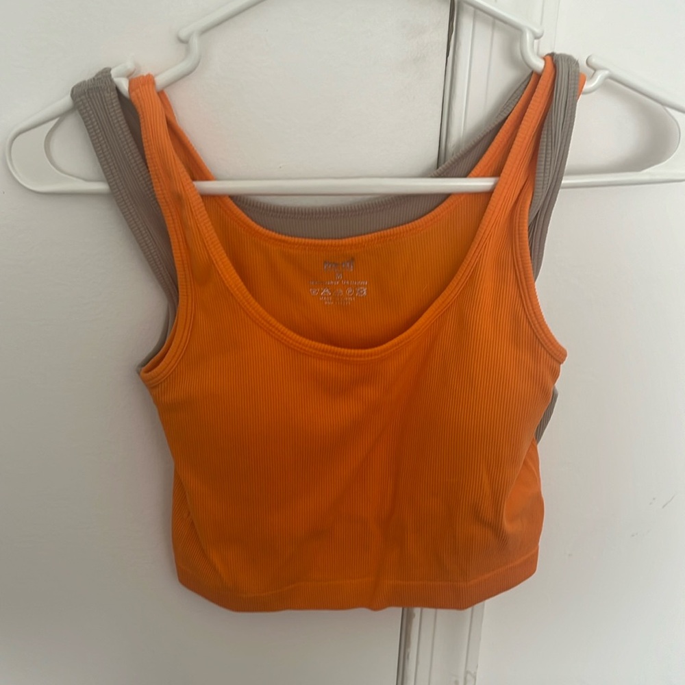 Two tank tops